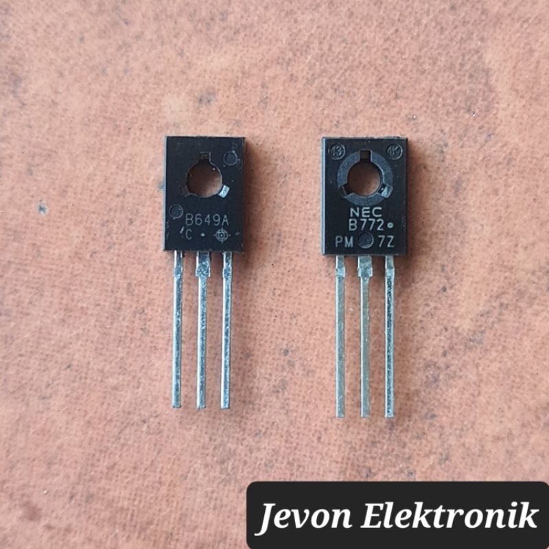 IC ทรานซิสเตอร์ B649 B772 NEC Original TR B 669 772 เดิม