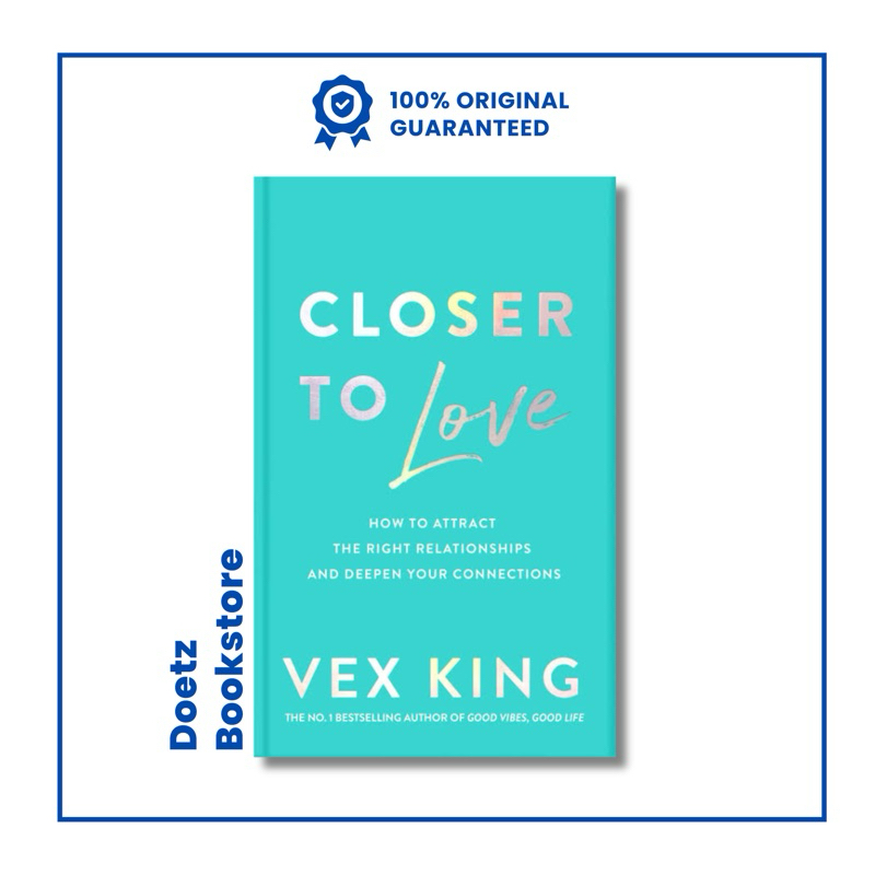 Closer to Love โดย Vex King (ปกแข็ง)