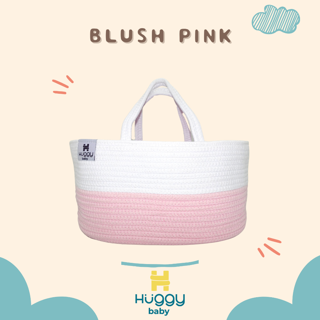 Huggy Baby BAG01 กระเป๋าแคดดี้เชือก กระเป๋าผ้าอ้อม กระเป๋าจัดระเบียบ กระเป๋าเด็ก