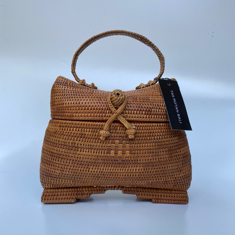 กระเป๋าโท้ต巴厘rattan ผู้หญิง ไม่ซ้ําใคร