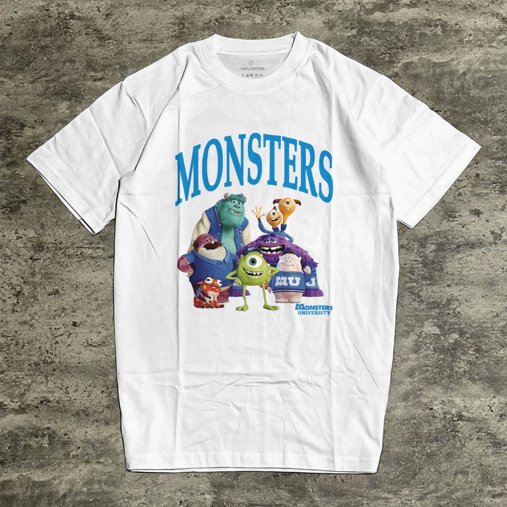 เสื้อยืด Monster University Cotton Combed 24s