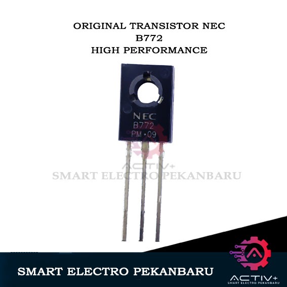 ต้นฉบับ NEC B772 TO-126 ทรานซิสเตอร์ PNP 2SB772 B 772 TR SB772 TRIODA 2SD772 2SB772C 2SB772D D772