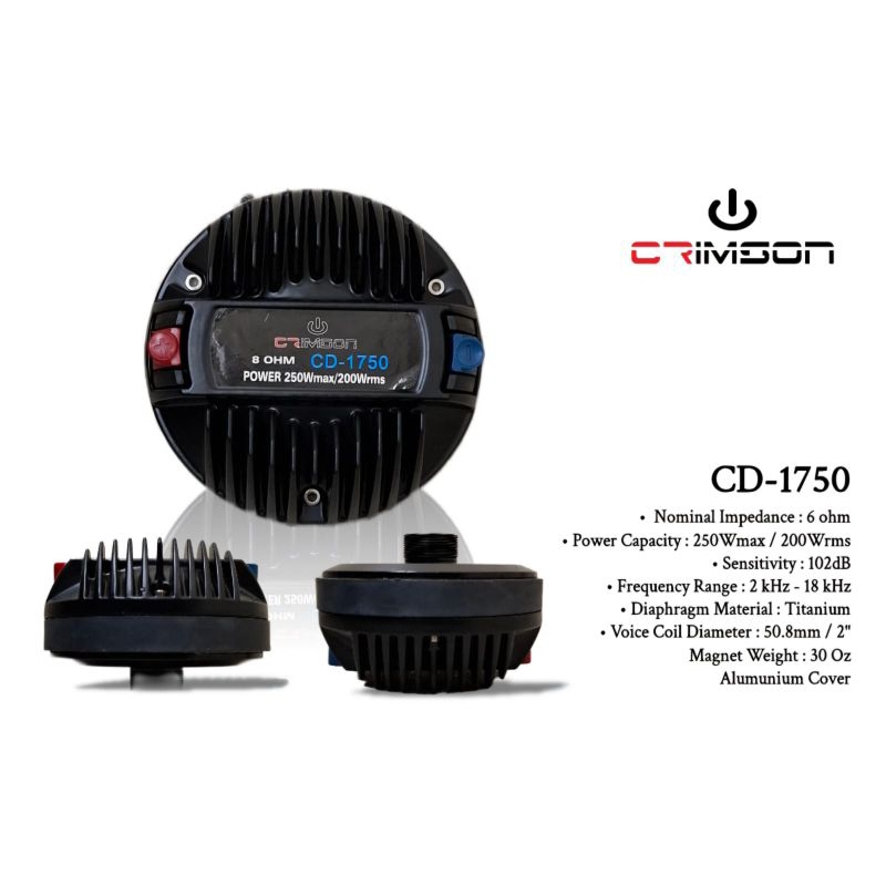 CRIMSON CD DRIVER - 1750 ORIGINAL CD1750 CD 1750