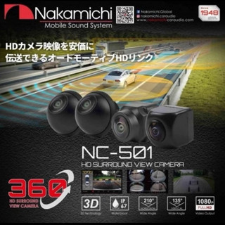kamera 360 mobil Nakamichi original