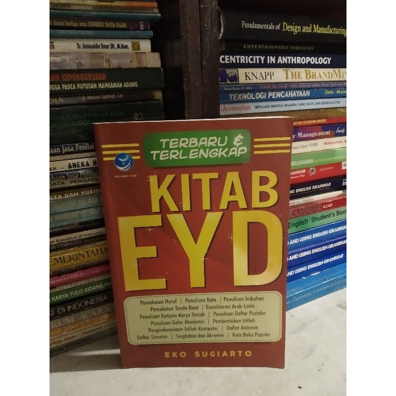 หนังสือ EYD ฉบับสมบูรณ์ล่าสุด
