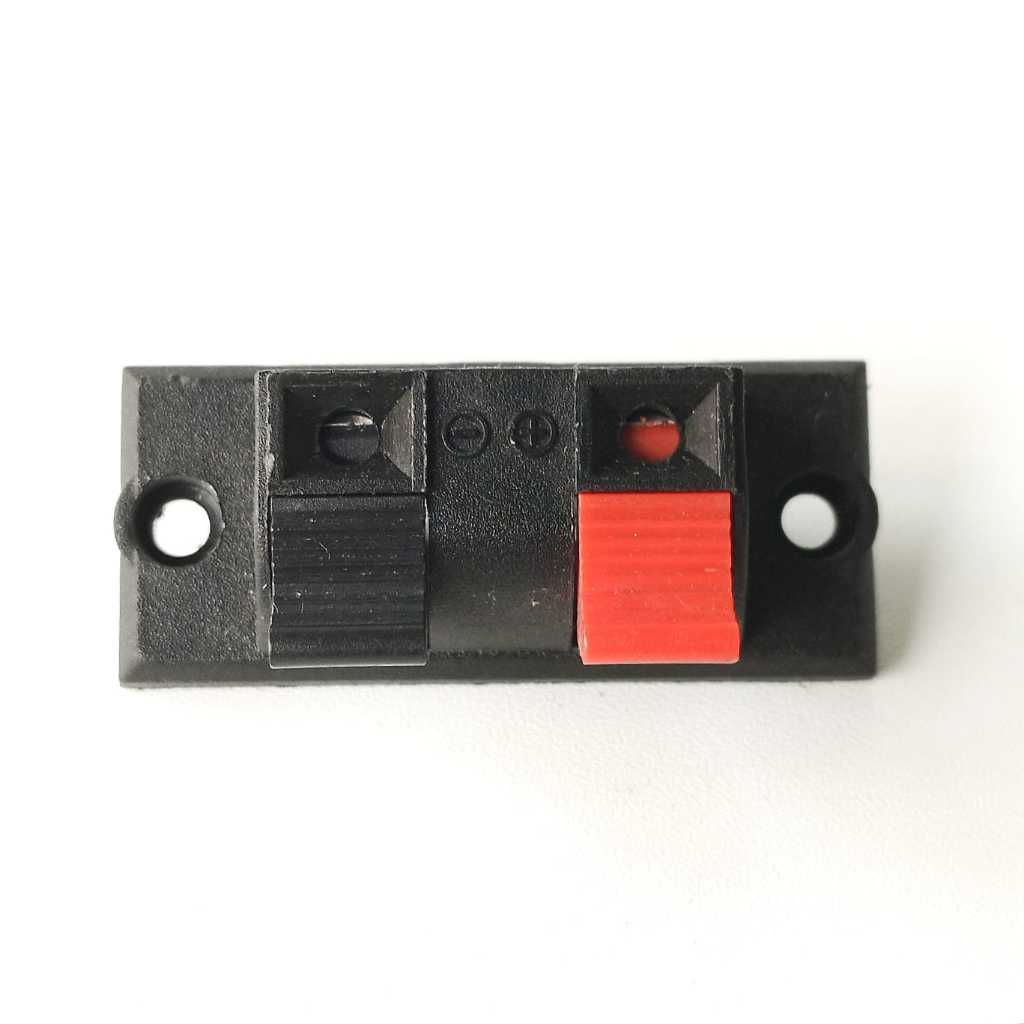 2Pin Loudspeaker Terminal 2 Pin Small Large Clamp