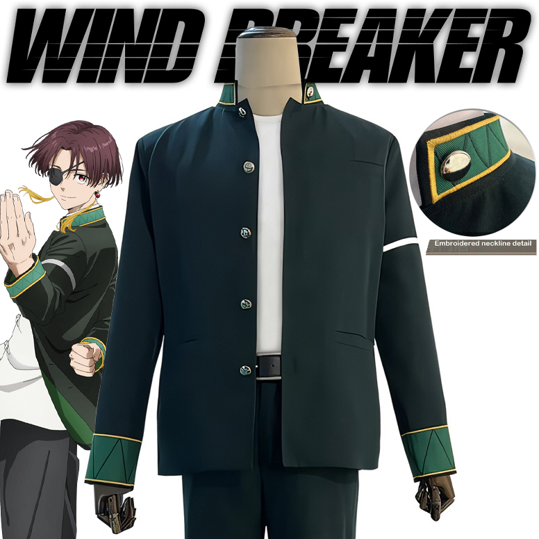Premium Wind Breaker Suit Jacket Anime Manga Wind Breaker Bofurin