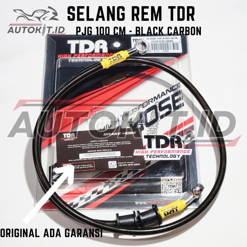 TDR RACING ท่อเบรกหน้า 100 ซม. LENGTH ORIGINAL TDR RACING