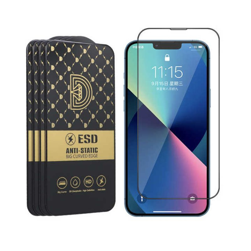 กระจกนิรภัย Anti Static Full Screen itel A90 S25 P65 A50 RS4 A60 A60s A70 P40 P55 5G P55 NFC S23 Vis