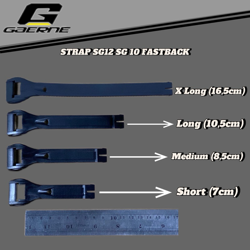 สาย Gaerne Sg 12 Sg 10 Fastback Short Medium Long ยาวพิเศษ