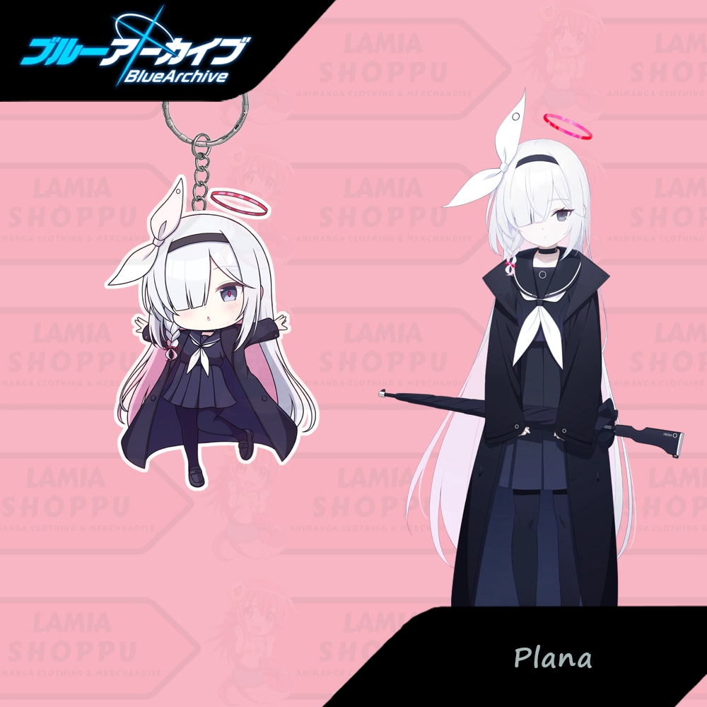 พวงกุญแจ GUNGAN Blue Archive Plana | บลู อาร์คิฟพาน่า กันซี | พวงกุญแจ Blue Archive
