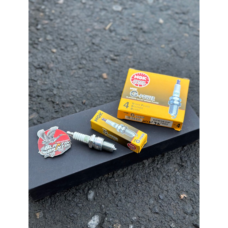 NGK G POWER BPR5EGP Iridium japan หัวเทียน NGK Ninja rs rr หัวเทียน Ninja kr150 BRP5EGP หัวเทียน