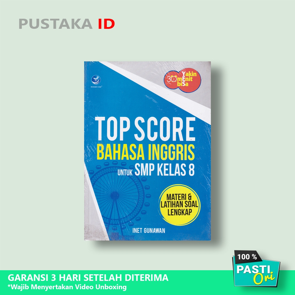 หนังสือ Yadin: Score ภาษาอังกฤษสําหรับโรงเรียนมัธยมต้น 8 - ต้นฉบับ