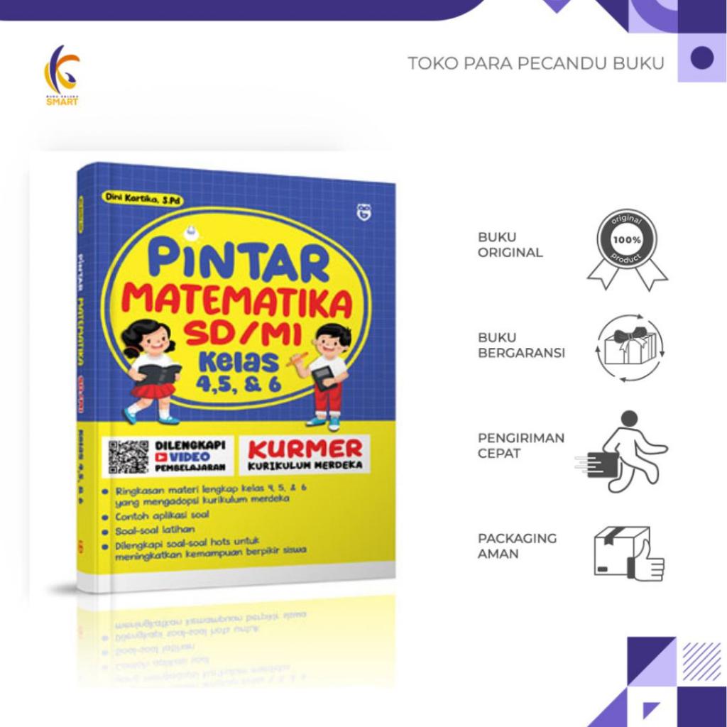 หนังสือสนับสนุนบทเรียน - คณิตศาสตร์อัจฉริยะสําหรับโรงเรียนประถมศึกษา/อิสลามเกรด 4, 5, 6 - Dini Karti