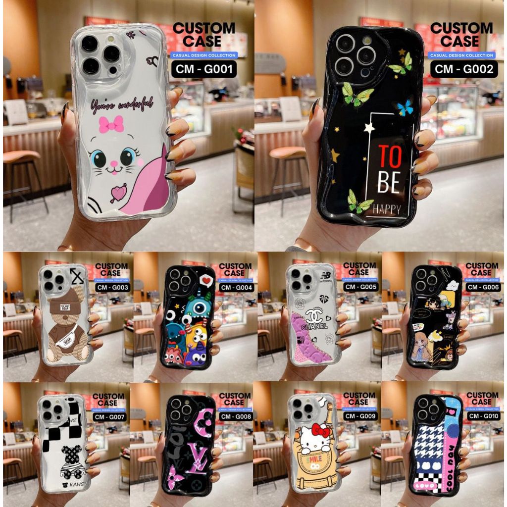 SAMSUNG A04S/A04 CORE/A03/A03S/A03 CORE/A02/A02S/A14/A24/A34 CASE MOTIF CODE CM G001-G010 ACC