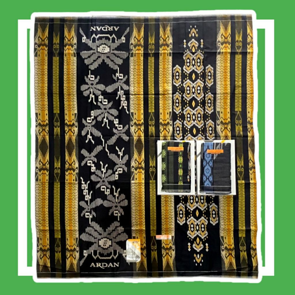 Ardan Star Silver Sarong / Ardan Jaquard Flower Sarong / Ardan JKM Sarong / Ardan By Kettjubung / Ar