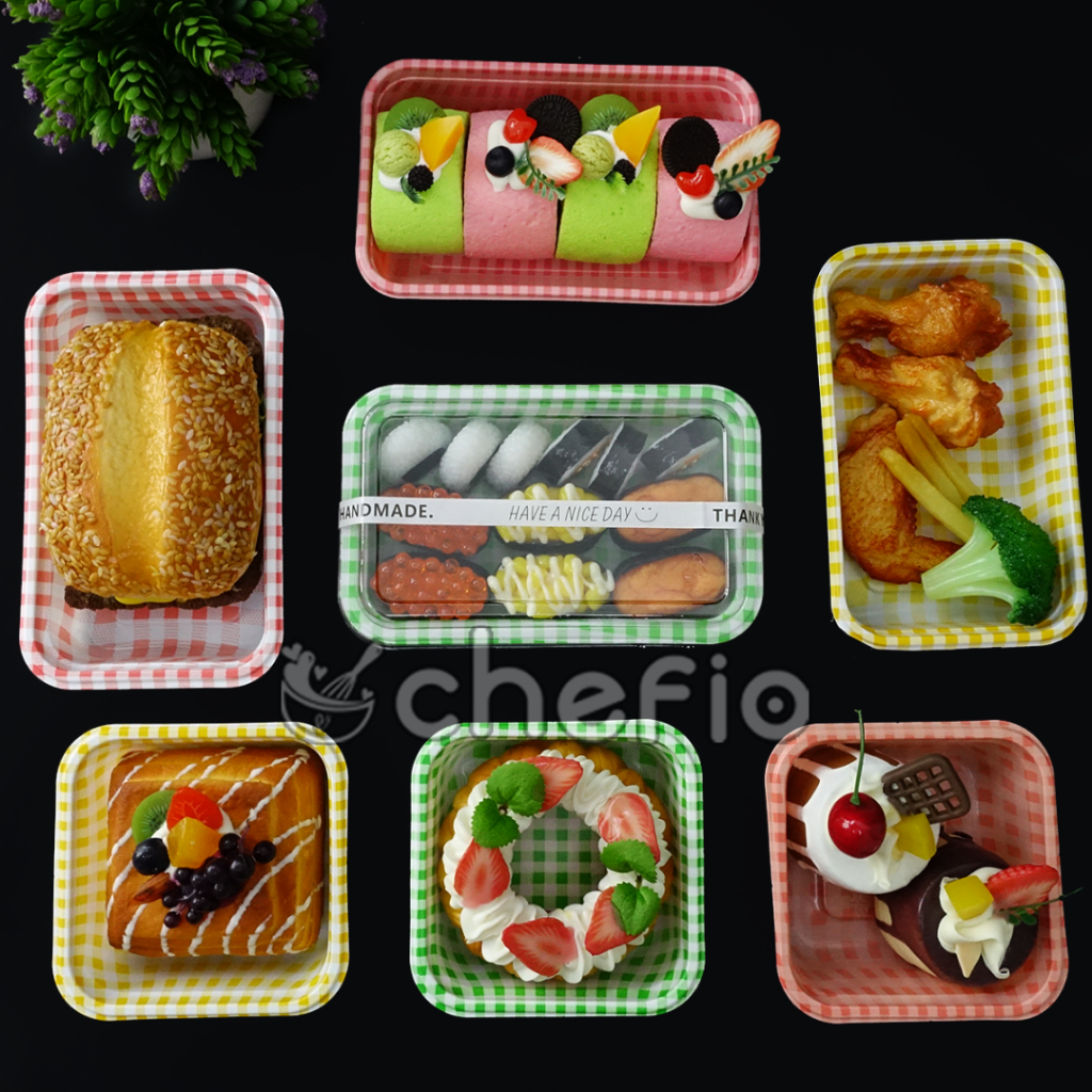 Mika Korea Cake Box Dessert Donut Cake Box Bento Bamper Lunchers