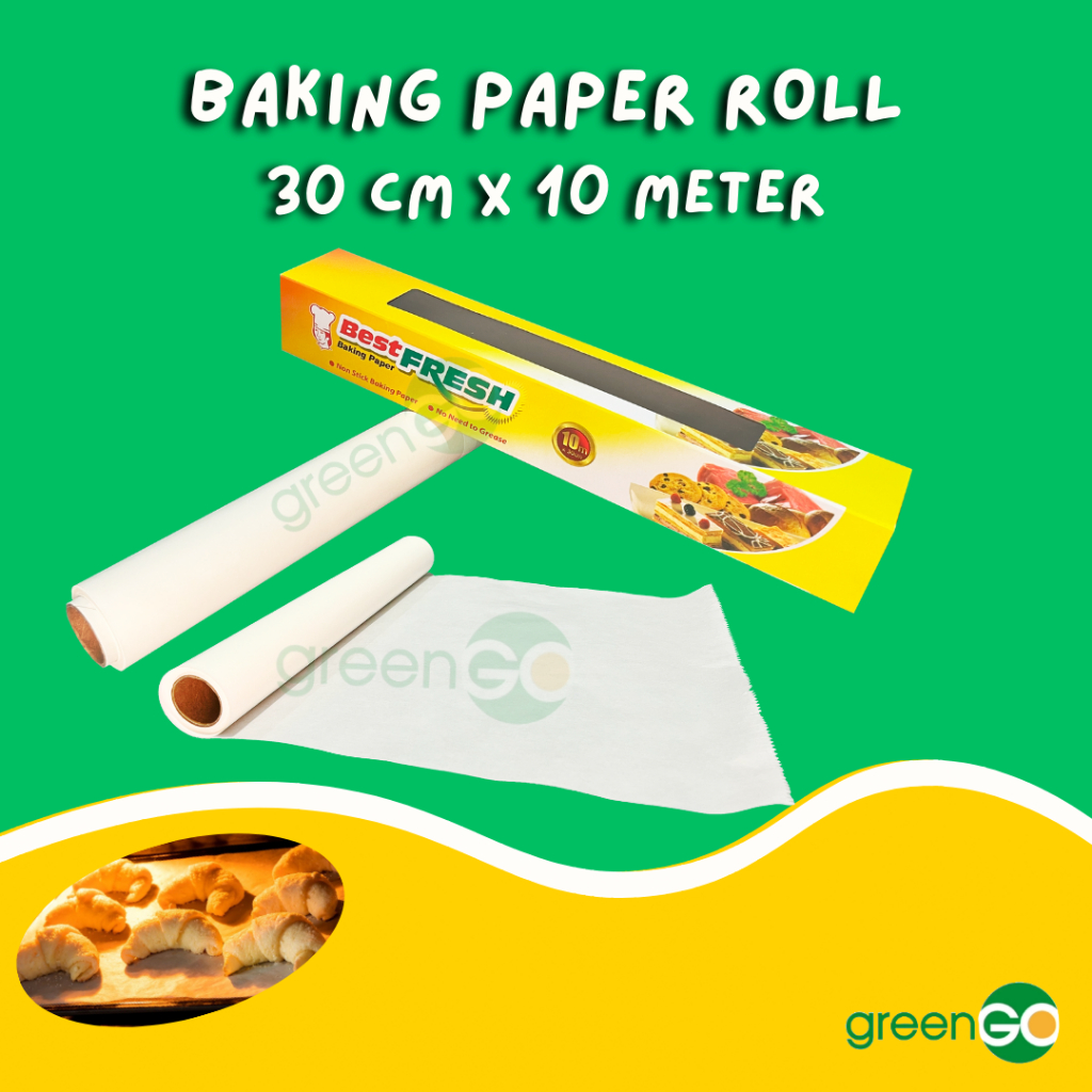 BAKING PAPER ROLL กระดาษสีขาว BAKING PAPER BEST FRESH BAKING PAPER