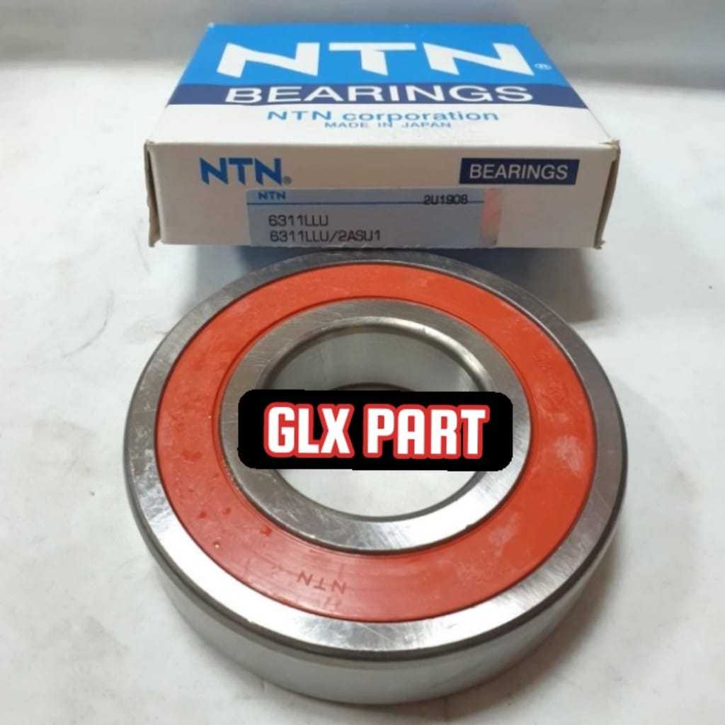 BEARING 6311 LLU NTN RUBBER CAP 6311LLU NTN DIMENSIONS 55x120x29MM