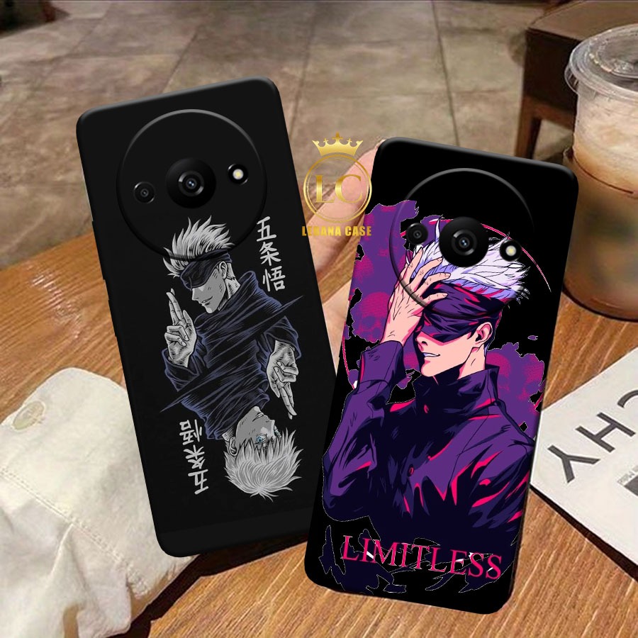 Softcase Redmi A3 2024 Anime Wallpaper Motif - Cool Case - Mens Case - Silicone Case - เคสใหม่ล่าสุด