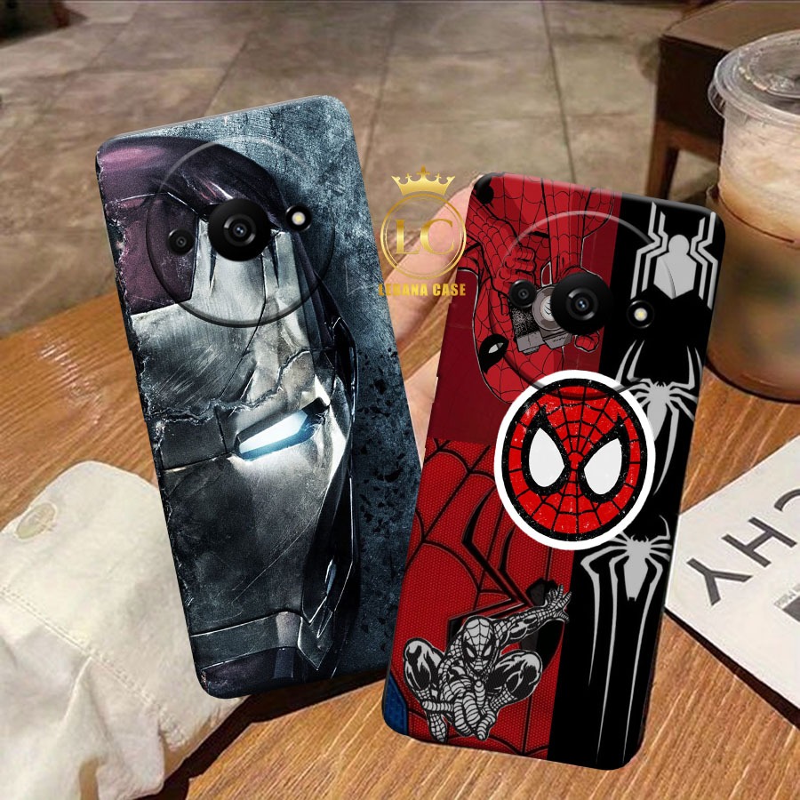 Softcase Redmi A3 2024 SUPERHERO Wallpaper Motif - เคสผู้ชาย - เคสซิลิโคน - เคสอินเทรนด์ - เคสล่าสุด