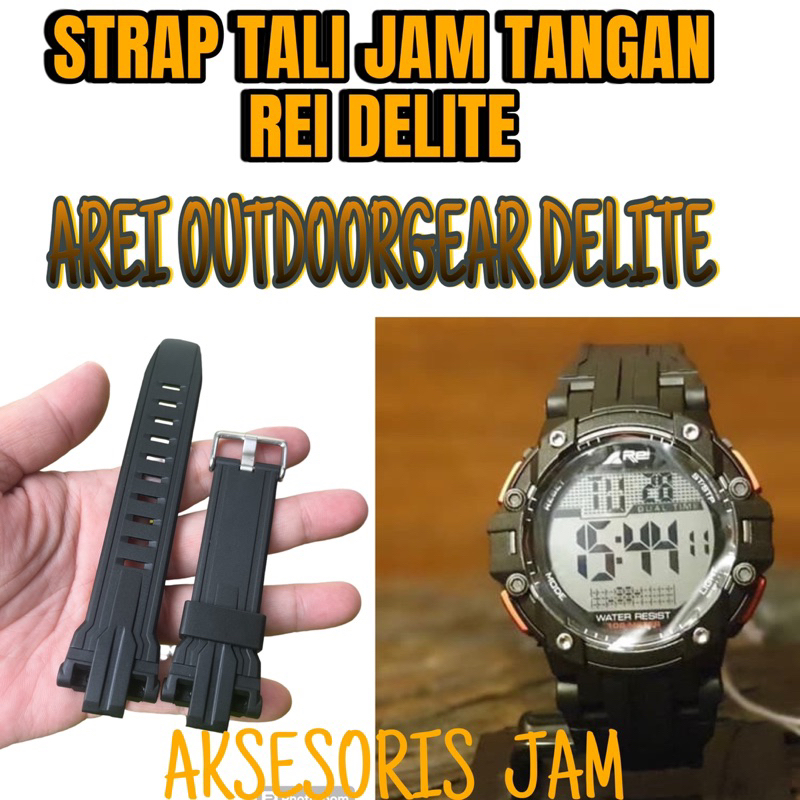 REI DELITE AREI OUTDOOR GEAR DELITE MENS WATCH STRAP Rei delite เหมาะกับและสามารถใช้ได้อีกครั้ง