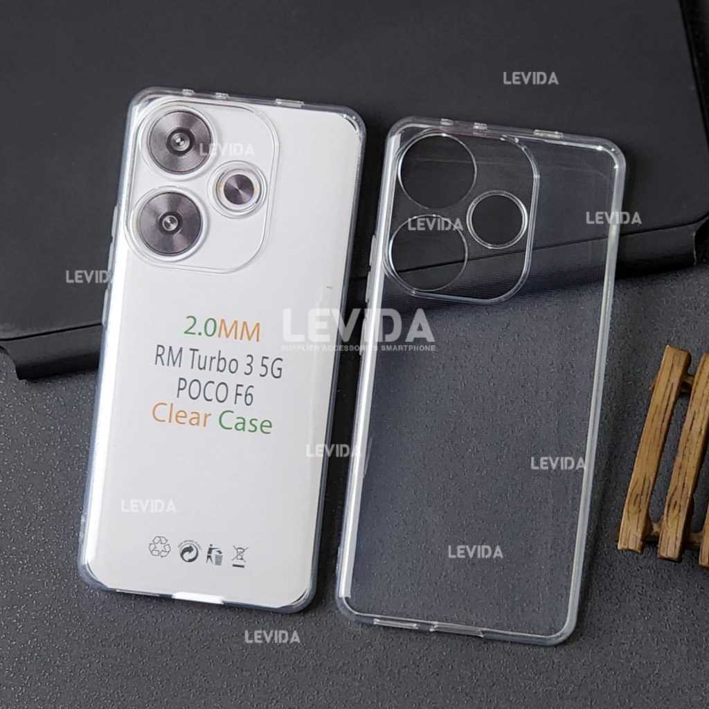 Poco F6 5G Softcase Clear 2.0mm Case Bening Poco F6 5G CH-01