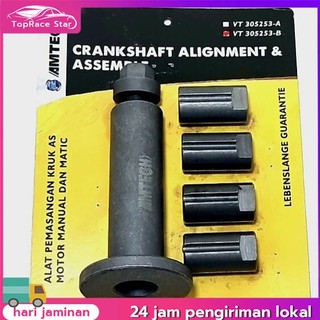 4Pcs/Set Bearing On CVT Isku Grip Amtech Treker Kruk As Cabut Buka Pasang Motor Bebek Matic 4 Mata