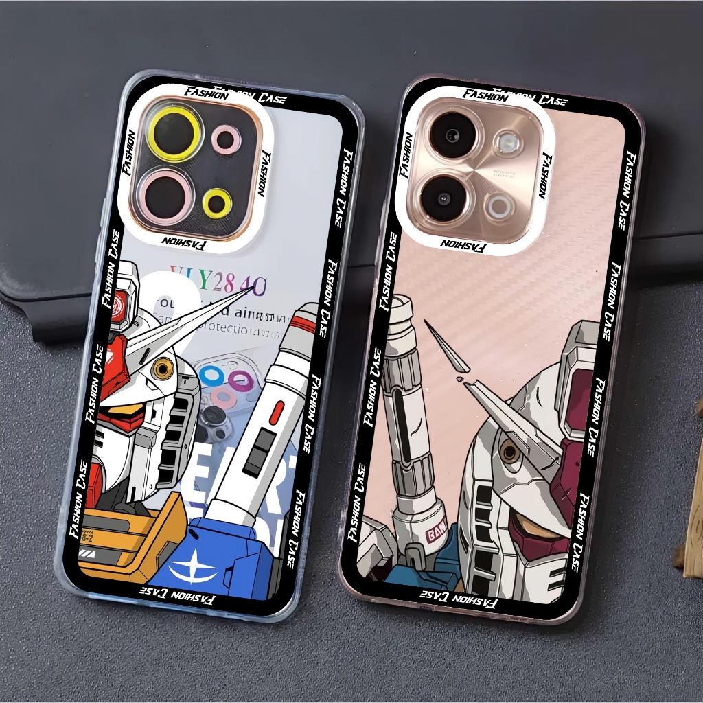 Vivo Y28 4G Clear Softcase - เคส Vivo Y28 5G - Softcase Clear Case Fashion Case [HH-707]