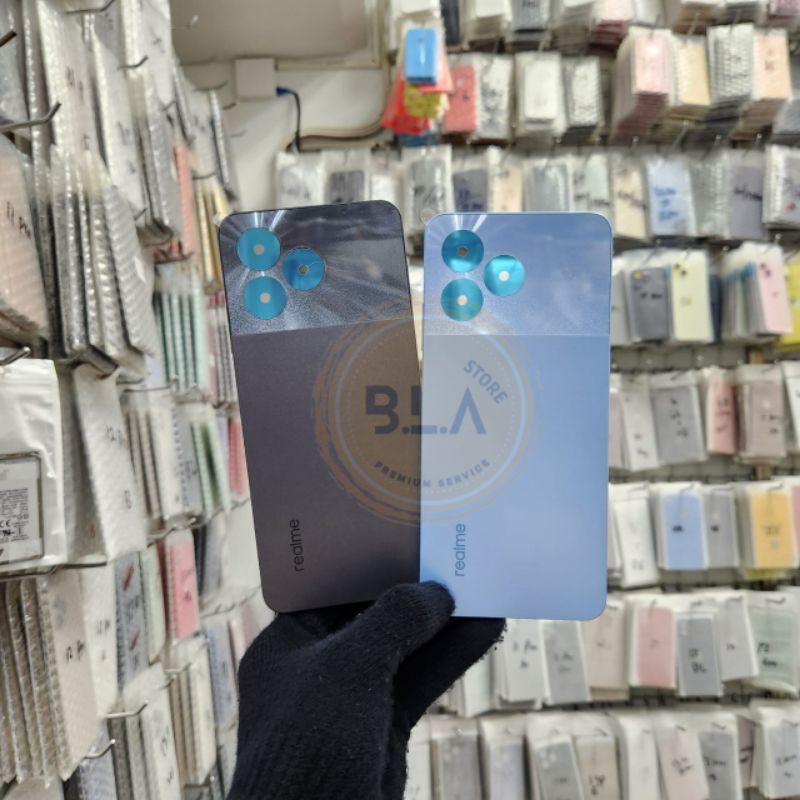 BACKDOOR ฝาหลังสําหรับ REALME Note 50 RMX3834 ฝาหลังปลอกหลัง