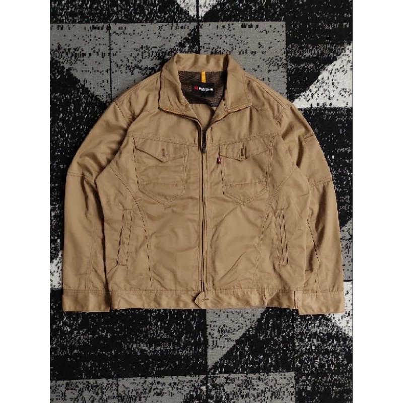 เสื้อแจ็คเก็ตทํางาน Burtle สีน้ําตาล