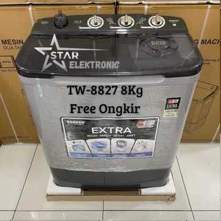 Mesin Cuci SANKEN 2 Tabung TW-8600 8KG/TW-8827 8KG/TW-8663 8KG/TW-9110 9KG/TW-9650 9KG