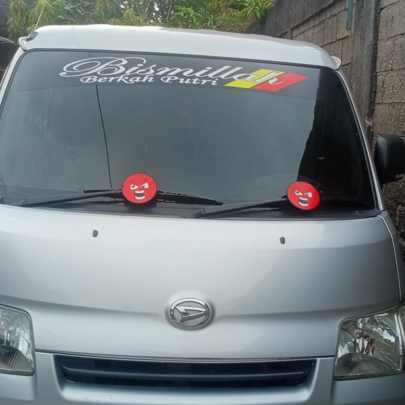 EMOTICON WIPER, EMOJI WIPER, CUTE EMOTICON JUST INSTALL 1pcs WIPER 15cm.