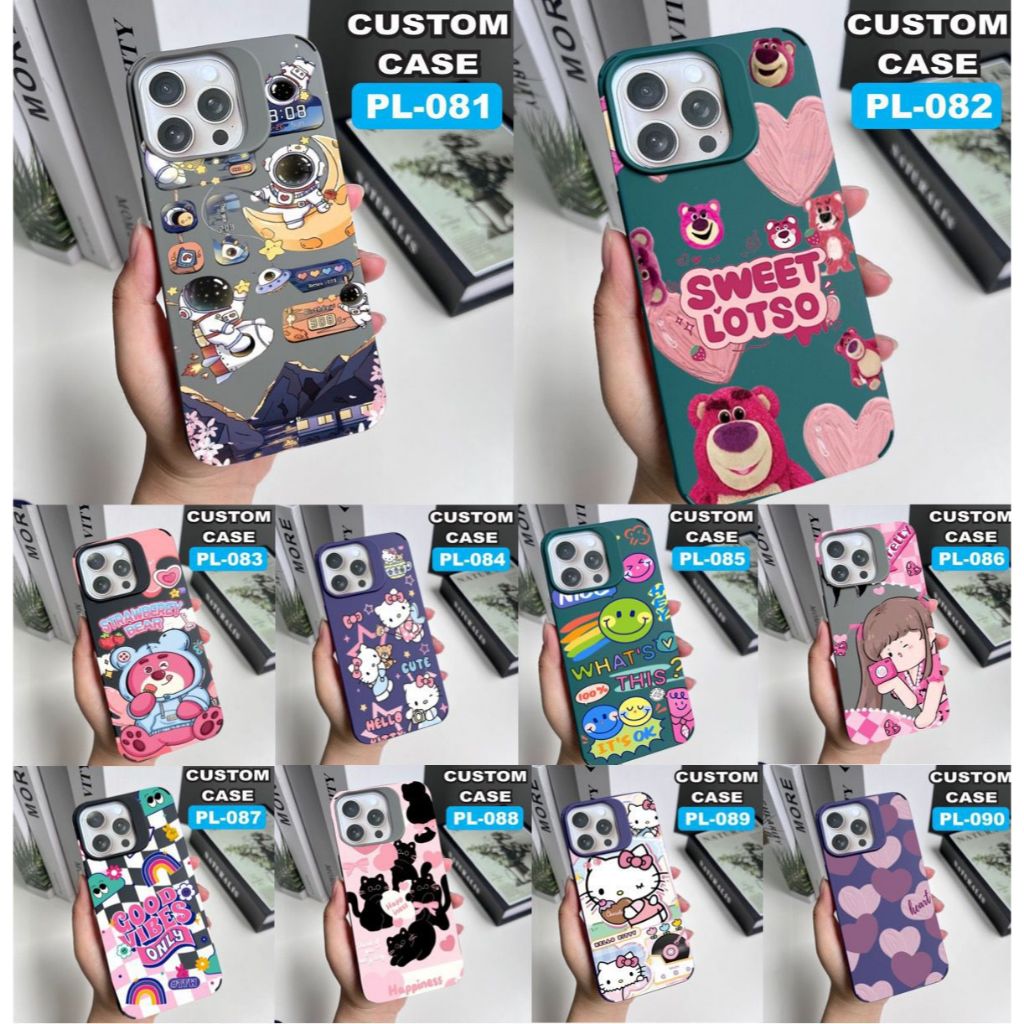 OPPO A17K/A16/A16E/A16K/A15/A12/A7/A5/A9/A5S/A3S/A1K CASE MOTIF รหัส PL081-A090 ACC
