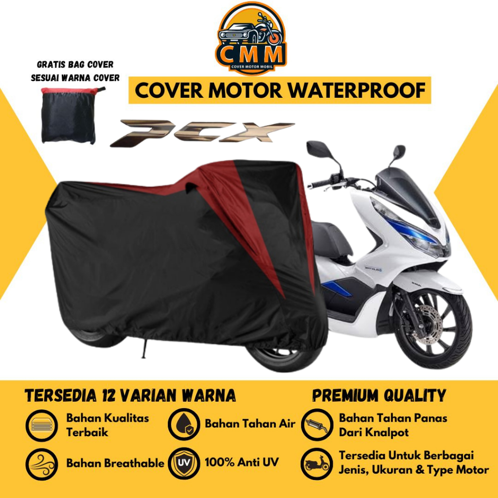 Cmm Honda PCX 155 160 ผ้าคลุมรถจักรยานยนต์ผ้าห่มฝาครอบป้องกันทั้งหมด Variants กันน้ํา