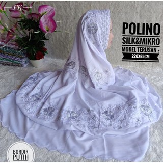 MUKENA TERUSAN DEWASA  POLINO SILK ORI /RAYON GOYOR /POLIMIKRO ADEM/ BORDIR CANTIK ORI/ ADEM NYAMAN/ HARGA TERJANGKAU DAN BERKUALITAS