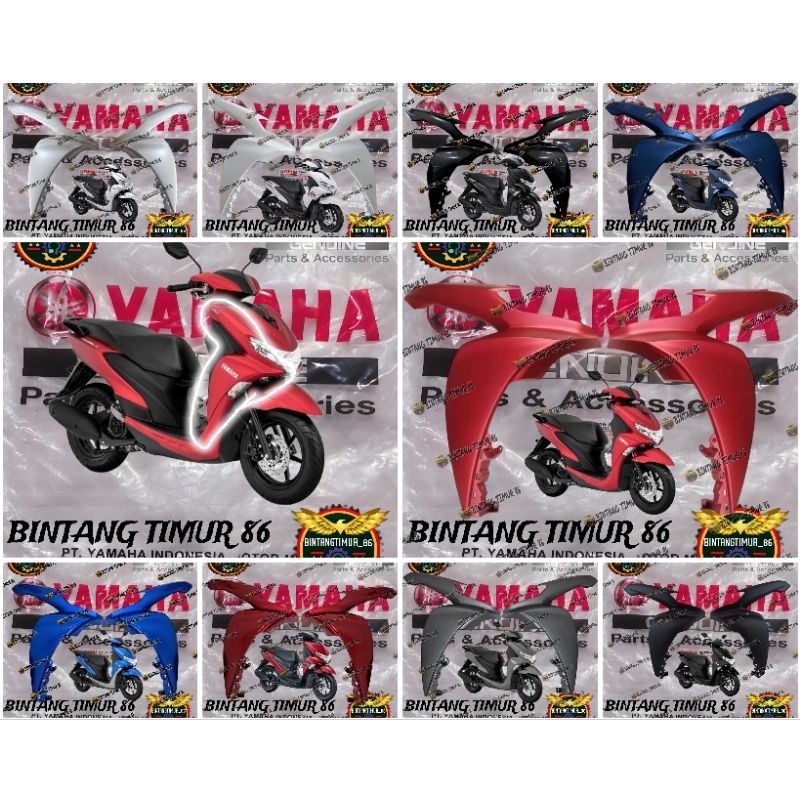 ฝาครอบแผงปีกด้านหน้าขวาฟรี GO FREEGO 125 OLD S ABS 2019-2022 ORIGINAL YGP (B5D)