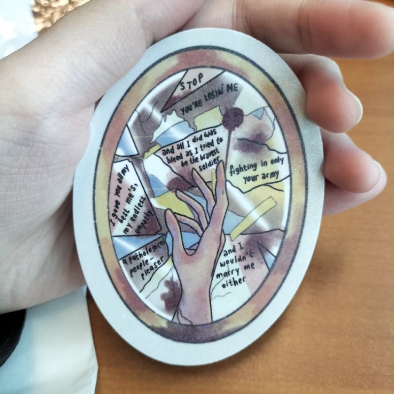 สติ๊กเกอร์ Taylor Swift Die Cut (คุณสูญเสียฉัน) จากนักสู้