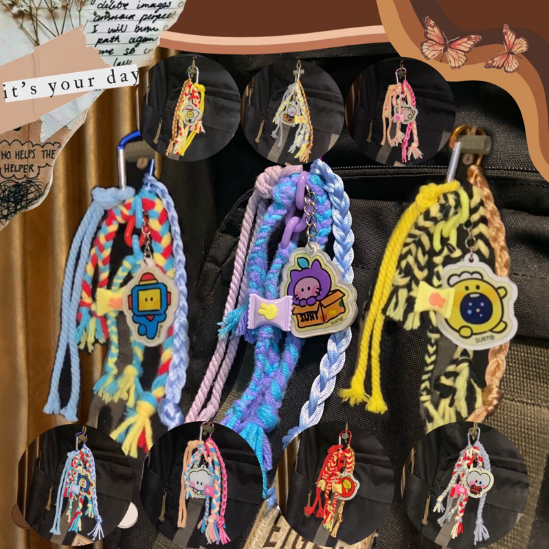 GANTUNGAN TRUZ BAG CHARM HANGING TRUZ TREASURE