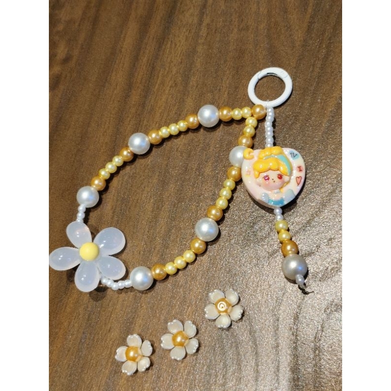 HP GANTUNGAN PRINCESS PEARL KEYCHAIN - PREMIUM BEADS KEYCHAIN รวมมือถือ/มือถือ KEYCHAIN