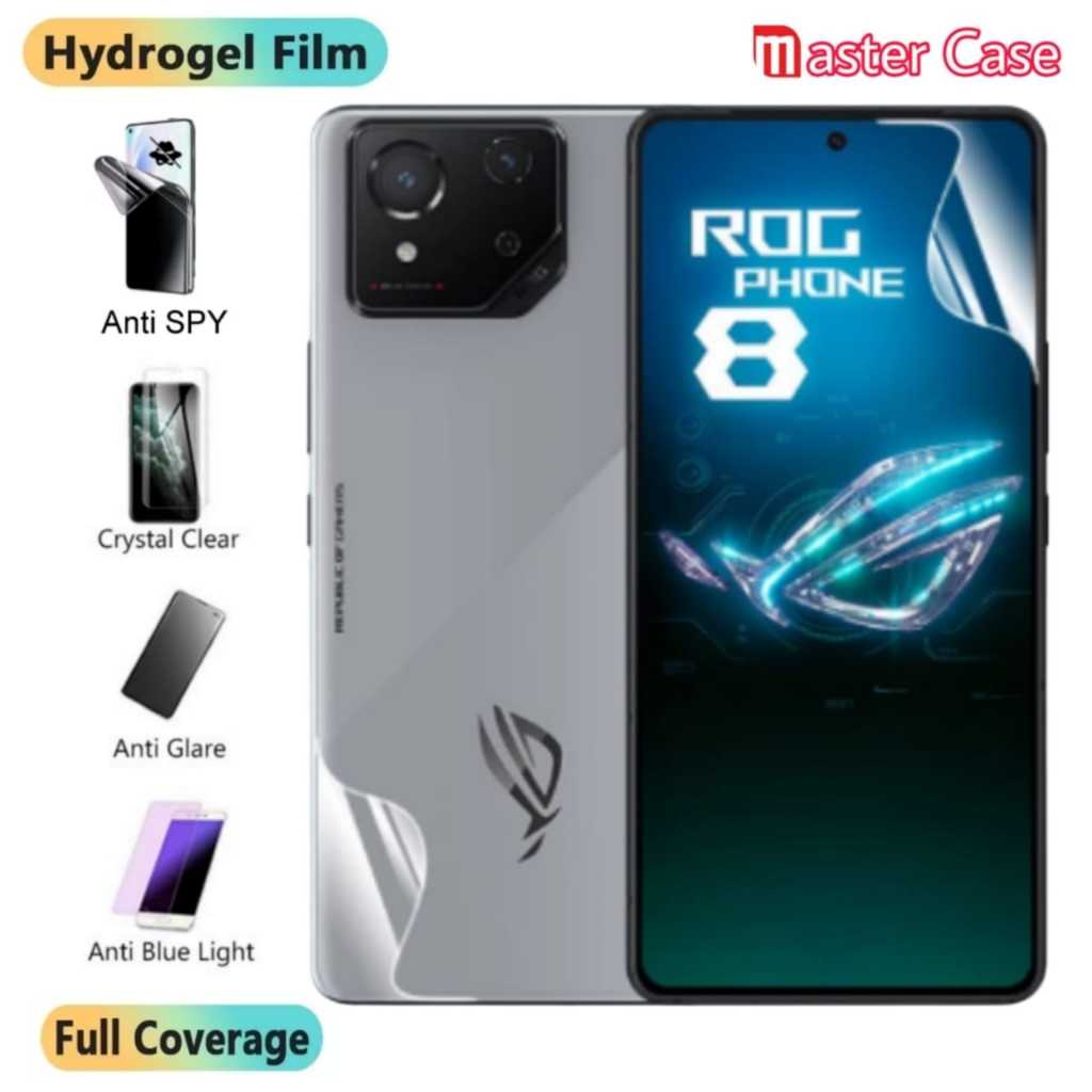 ฟิล์มกันรอย ASUS ROG PHONE 8 ฟิล์มไฮโดรเจล ไม่ใช่กระจกนิรภัย
