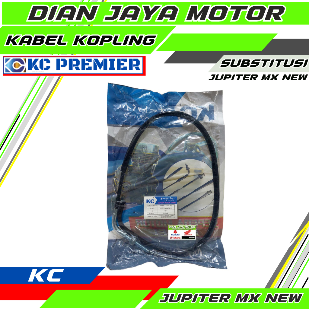 KABEL KOPLING JUPITER MX NEW 135 KC Premier Cable Kupling Yamaha MX new DJM Dian jaya motor