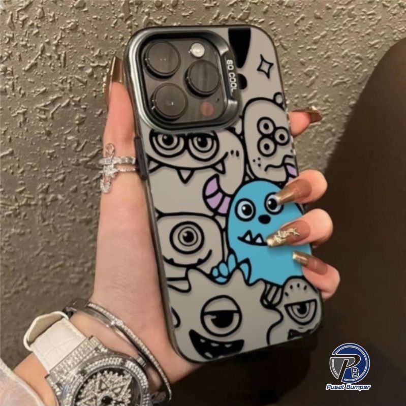 SS SS พรีเมี่ยม Matte Hard ปลอก Hp Vivo Monster สําหรับ Y400 V21E V20 Y04S Y19sGT Y04 Y29S V40 LITE 