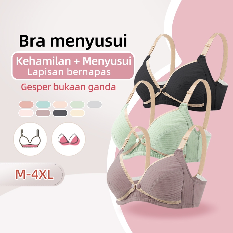 Katun Angel MOMMY Nursing Bra Nursing Bra New Wireless Nursing Bra Pure Cotton Bra XY01