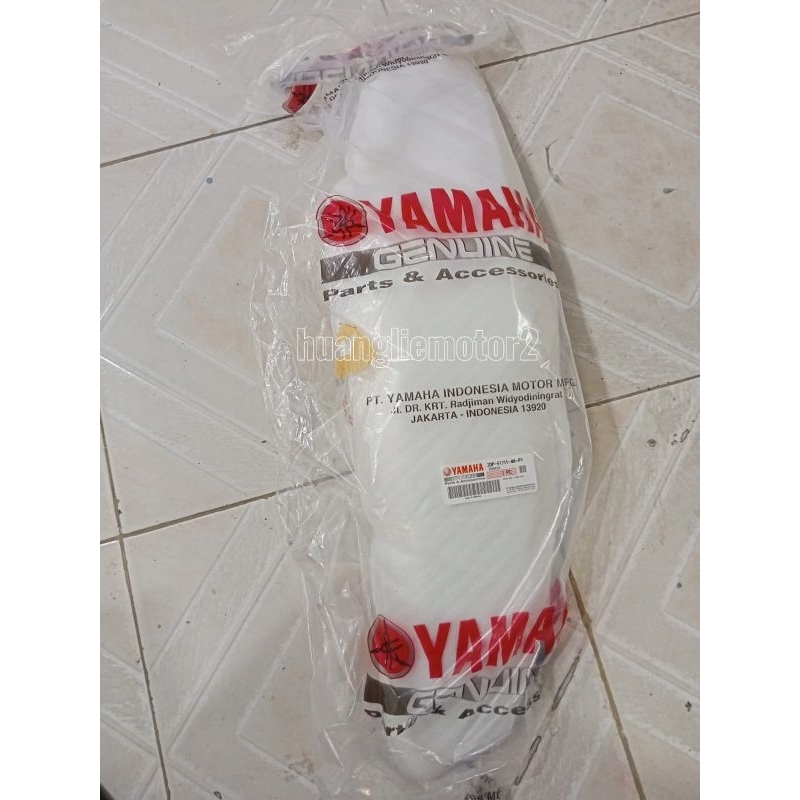 ฝาครอบตัวถังหลังซ้ายสีขาวมันวาวดั้งเดิมสําหรับ n max เก่า 2dp f1711 00 p1