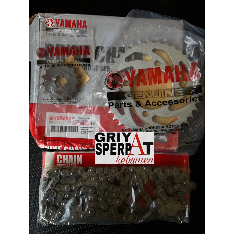 3KA-WE01A-10 ชุดเกียร์โซ่ Rx king