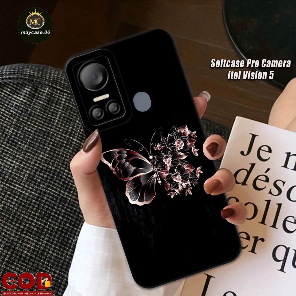 เคส HP Itel Vision 5 - เคสแฟชั่น Itel Vision 5 - เคส Softcase Itel Vision 5 - ตัวป้องกันโทรศัพท์ - เ