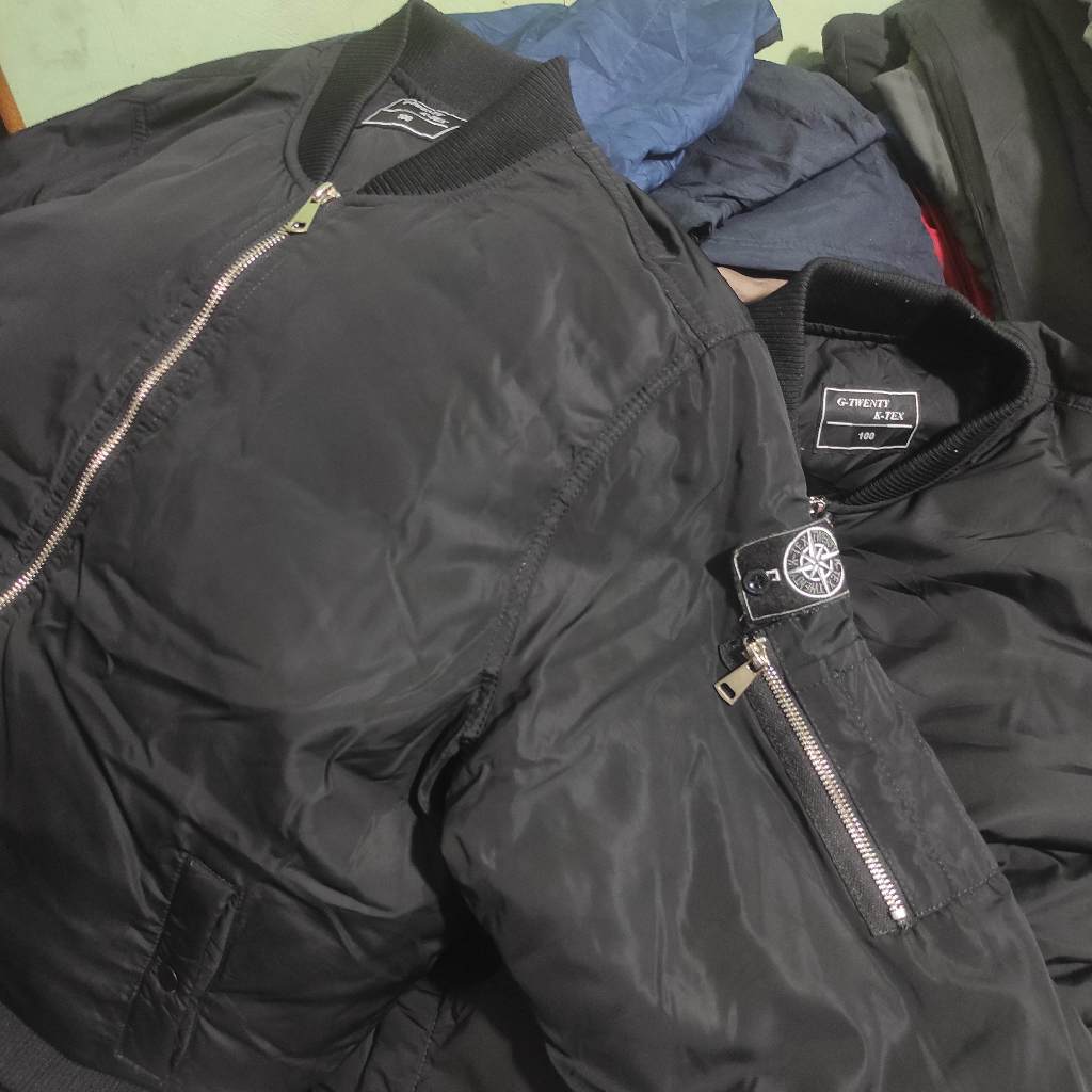 Combo G-Twenty K-tex Bomber Jacket (2 ชิ้น) Size: L