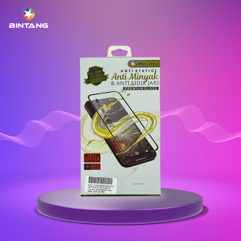 ANTI-STATIC GLASS BT 11D ANTI-Oil/Fingerprint IPHONE