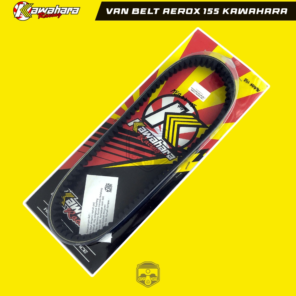 VAN BELT PANBEL VBELT KAWAHARA YAMAHA AEROX 155 ORIGINAL KAWAHARA RACING